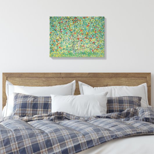 Apple Tree Gustav Klimt Canvas Afdruk (Insitu (Slaapkamer))