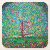 Apple Tree, Gustav Klimt Kartonnen Onderzetters (Voorkant)