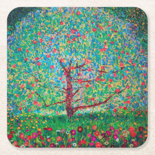 Apple Tree, Gustav Klimt Kartonnen Onderzetters