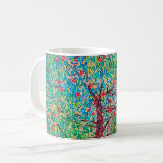 Apple Tree, Gustav Klimt Koffiemok (Voorkant links)