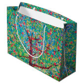 Apple Tree, Gustav Klimt Large Gift Bag Groot Cadeauzakje (Achterkant Gekanteld)
