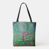Apple Tree, Gustav Klimt Tote Bag (Achterkant)