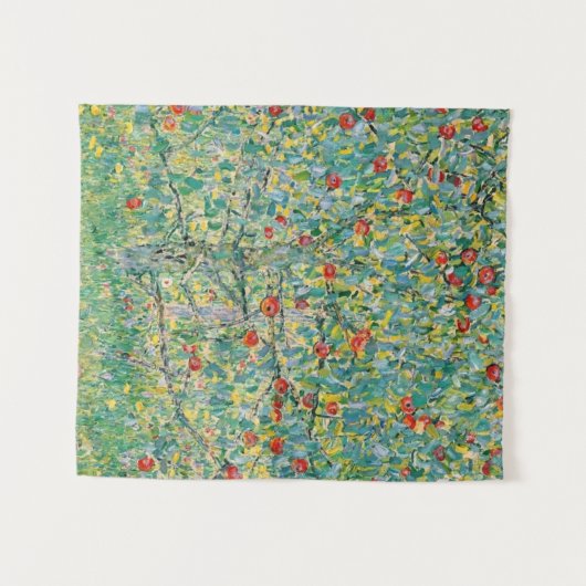Apple Tree Gustav Klimt Wandkleed (Voorkant (horizontaal))