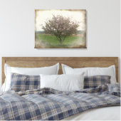 Apple Tree in Bloom Canvas Afdruk (Insitu (Slaapkamer))