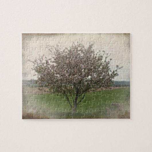Apple Tree in Bloom Legpuzzel (Horizontaal)