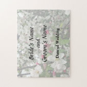 Apple Tree in Bloom Weddenproducten Legpuzzel (Verticaal)