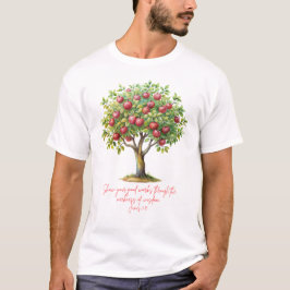 Apple Tree James 3:13  T-shirt