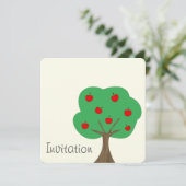 Apple Tree Kaart (Staand voorkant)