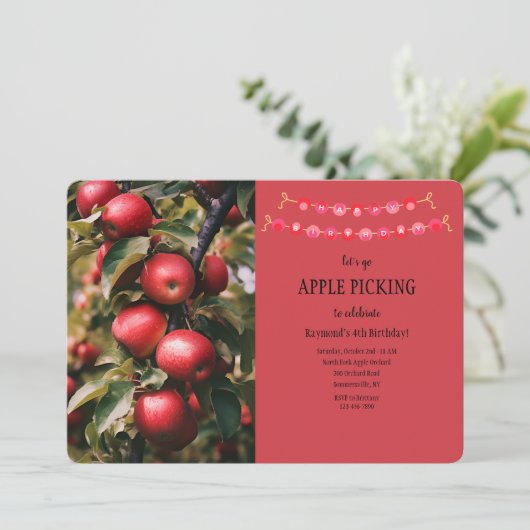 Apple Tree Kaart (Staand voorkant)