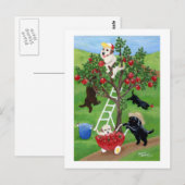 Apple Tree Labradors Briefkaart (Voorkant / Achterkant)