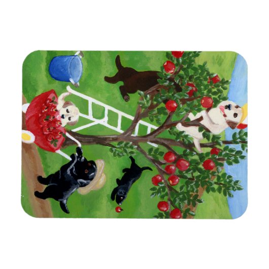 Apple Tree Labradors Magneet (Horizontaal)