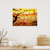 Apple Tree met Red Fruit - Paul Ranson-kunstwerk Poster (Keuken)