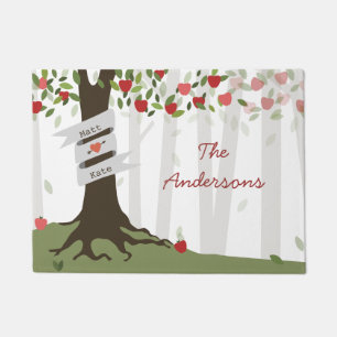 Apple Tree Orchard Personalized Doormat Deurmat