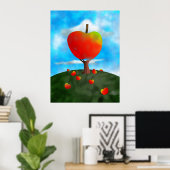 Apple Tree Poster (Thuiskantoor)