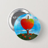 Apple Tree Ronde Button 5,7 Cm (Voorkant /achterkant)