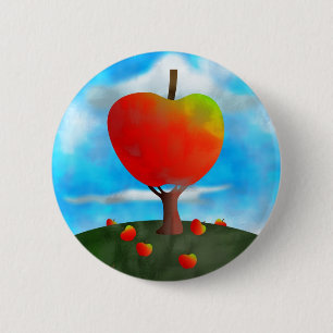 Apple Tree Ronde Button 5,7 Cm