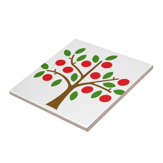 Apple Tree Tegeltje (Zijkant)