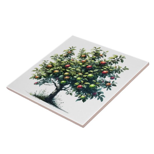 Apple Tree Tegeltje (Zijkant)