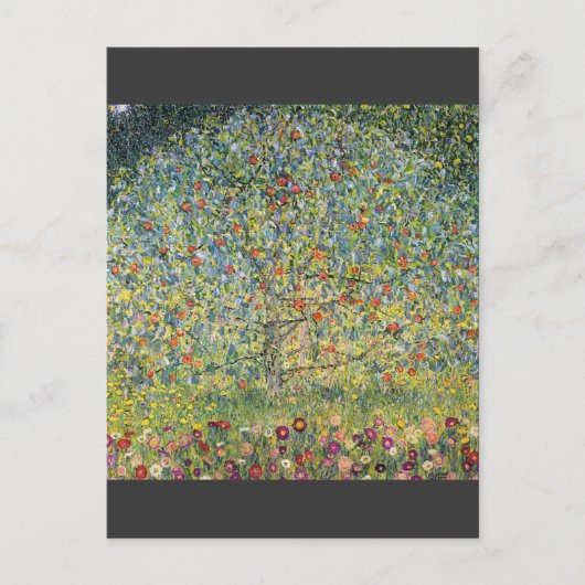 Apple Tree van Gustav Klimt Briefkaart (Voorkant)