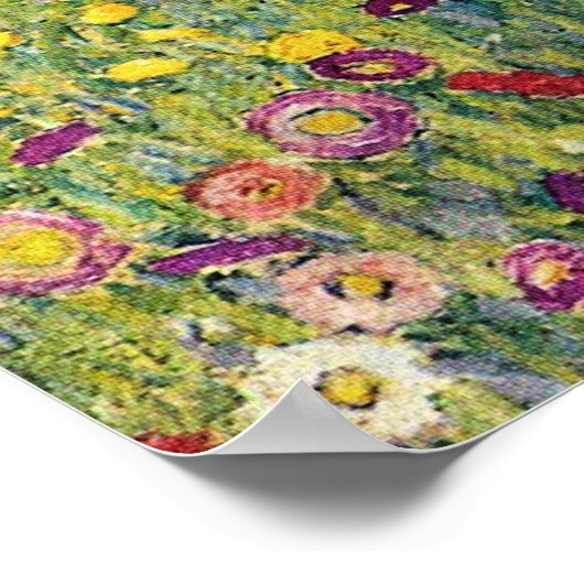 Apple Tree van Gustav Klimt Poster (Hoek)