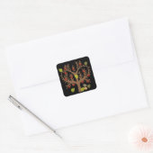 Apple Tree Vierkante Sticker (Envelop)