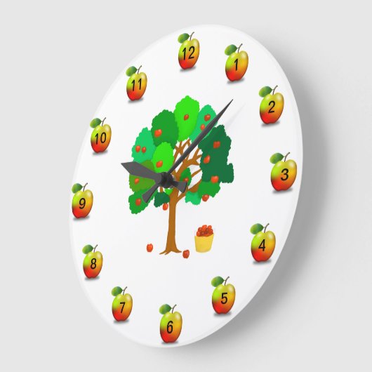 Apple Tree Wall klok (Hoek)