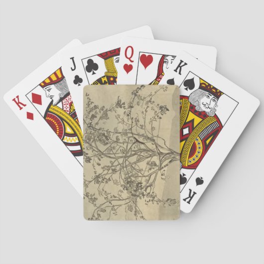 Apple Tree (Waterverf kunst) (van Nicholas Roerich Pokerkaarten (Achterkant)