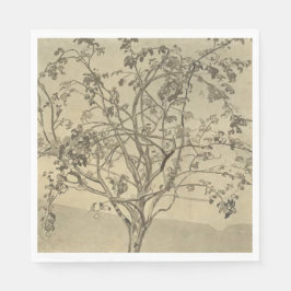 Apple Tree (Waterverf kunst) (van Nicholas Roerich Servet