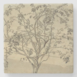 Apple Tree (Waterverf kunst) (van Nicholas Roerich Stenen Onderzetter