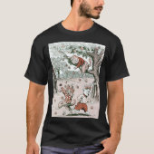 Apple Trees & Cats, Louis Wain T-shirt (Voorkant)