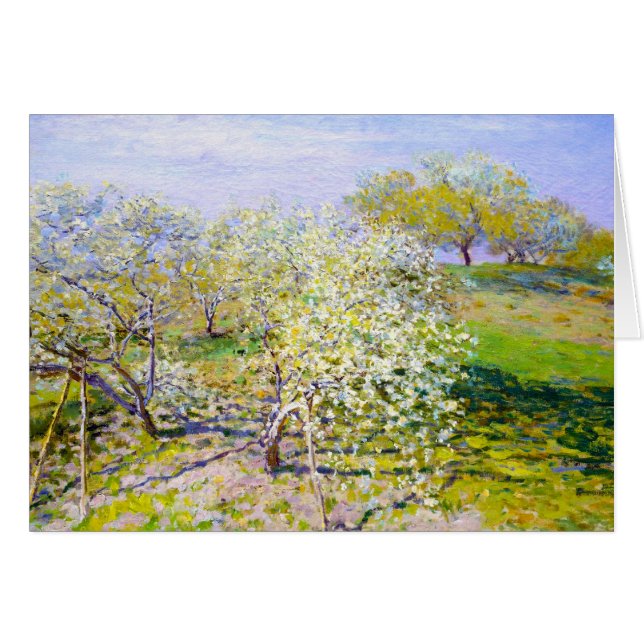 Apple Trees in Bloom, 1873 Claude Monet (Voorkant Horizontaal)