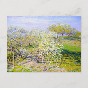 Apple Trees in Bloom, 1873 Claude Monet Briefkaart