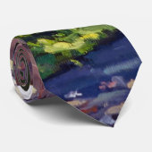 Apple Trees in Bloom Painting Stropdas (Opgerold)