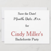 Apple Trees In Bloom Save The Date Kaart (Achterkant)