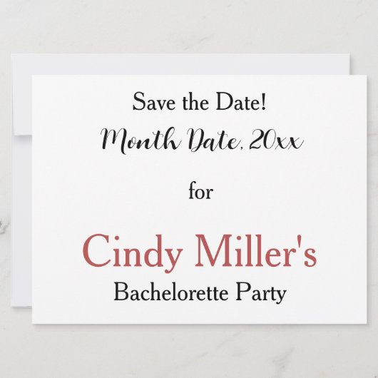 Apple Trees In Bloom Save The Date Kaart (Achterkant)