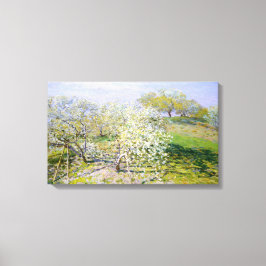Apple Trees in Bloom (van Claude Monet) Canvas Afdruk