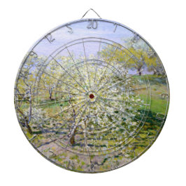 Apple Trees in Bloom (van Claude Monet) Dartbord