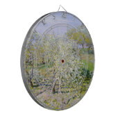 Apple Trees in Bloom (van Claude Monet) Dartbord (Voorkant Links)