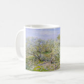 Apple Trees in Bloom (van Claude Monet) Koffiemok (Voorkant links)