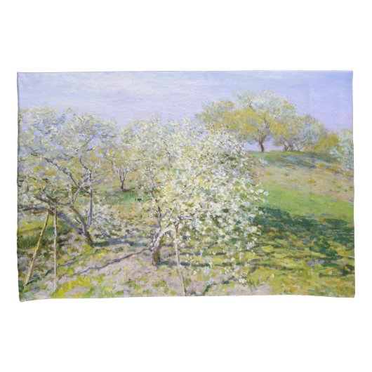 Apple Trees in Bloom (van Claude Monet) Kussensloop (Voorkant-Rechts)