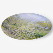 Apple Trees in Bloom (van Claude Monet) Papieren Bordje (Gekanteld)