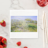 Apple Trees in Bloom (van Claude Monet) Servet (Insitu)