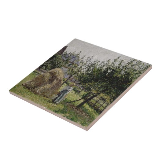 Apple Trees in Eragny | Sunny Morning Tegeltje (Zijkant)