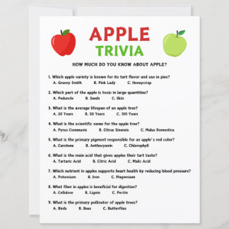 Apple Trivia Game