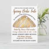 Apple Turnover Breakfast Pastry Bake Sale Brunch Kaart (Staand voorkant)