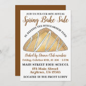 Apple Turnover Breakfast Pastry Bake Sale Brunch Kaart (Voorkant / Achterkant)