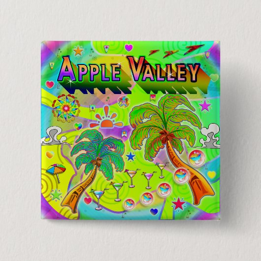 Apple Valley Mind Focus Button (Voorkant)