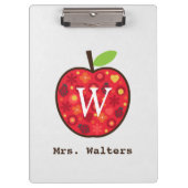 Apple van leraar klembord (Voorkant)