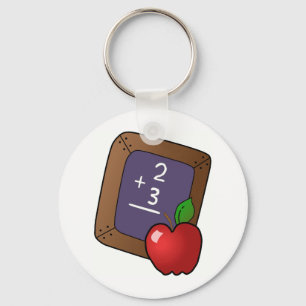 Apple van leraar sleutelhanger