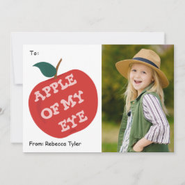 Apple van mijn Eye Classroom Foto Valentijnsdag Ho Feestdagenkaart